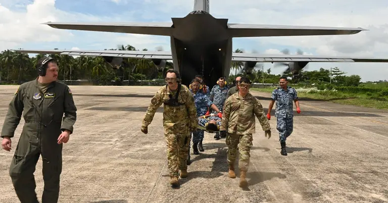 বাংলাদেশ বিমান বাহিনী ও প্যাসিফিক এয়ার ফোর্সের মহড়া
